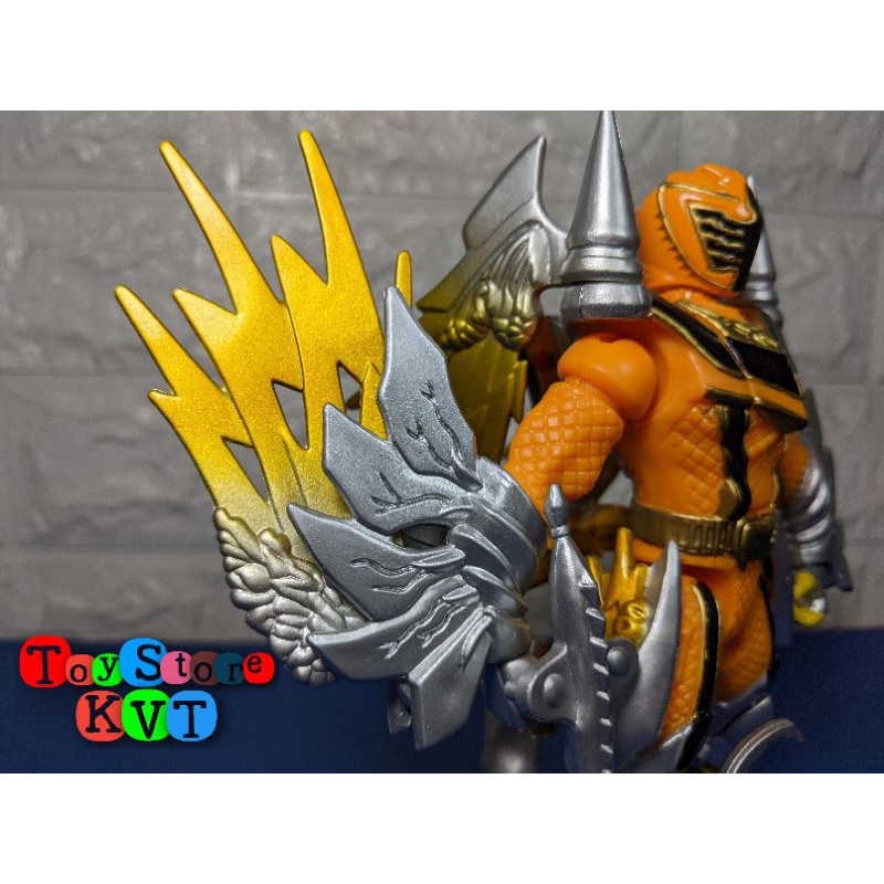 Mô Hình Siêu Nhân Phép thuật Power Rangers Mystic Force Yellow Ranger to Thunder Dragon Hàng F1 Custom