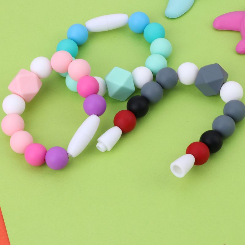 Set 2 Vòng Đeo Tay Silicone Hình Chú Rùa Đáng Yêu Cho Bé