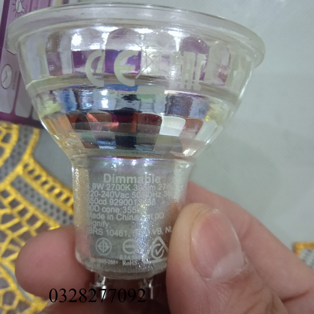 Bóng đèn led GU10 5W Philips Master 927/94036D Dim