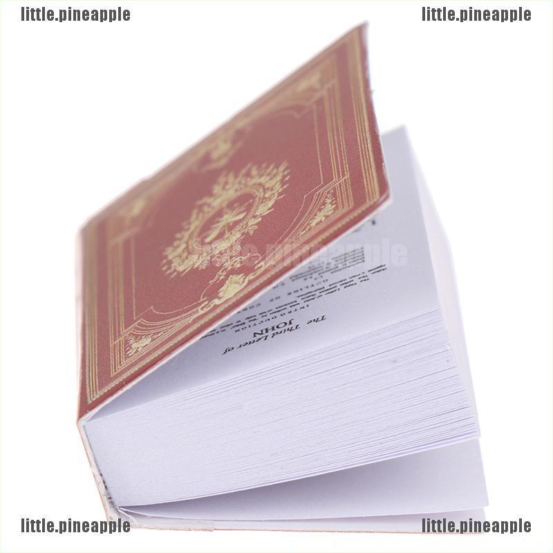 Mô Hình Cuốn Sách Mini Tỉ Lệ 1: 12 Trang Trí Nhà Búp Bê