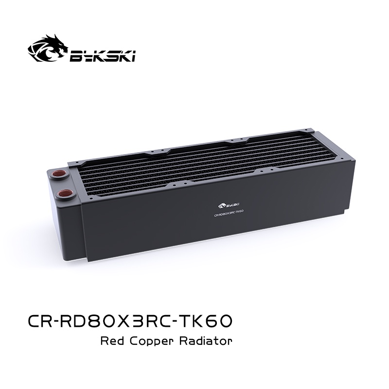 Két làm mát Radiator tản nhiệt nước custom dùng fan 80mm Bykski CR-RD80RC-TK60