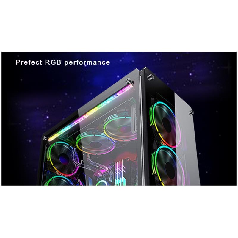 Thanh led RGB trang trí Case PC đồng bộ hub sáng 2 mặt- Đồ chơi PC