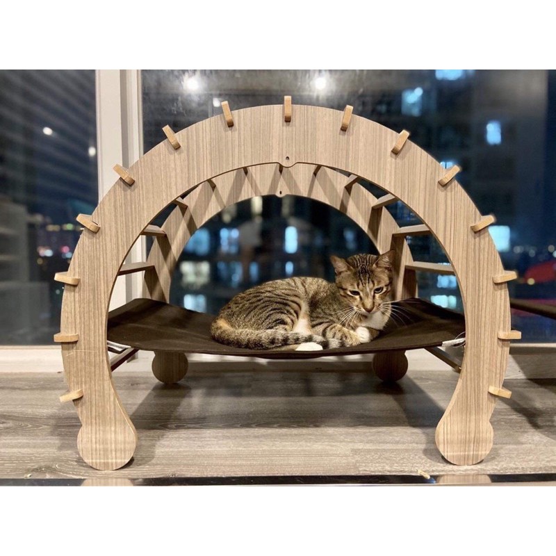 [Mã PET50K giảm Giảm 10% - Tối đa 50K đơn từ 250K] võng móng ngựa cho mèo