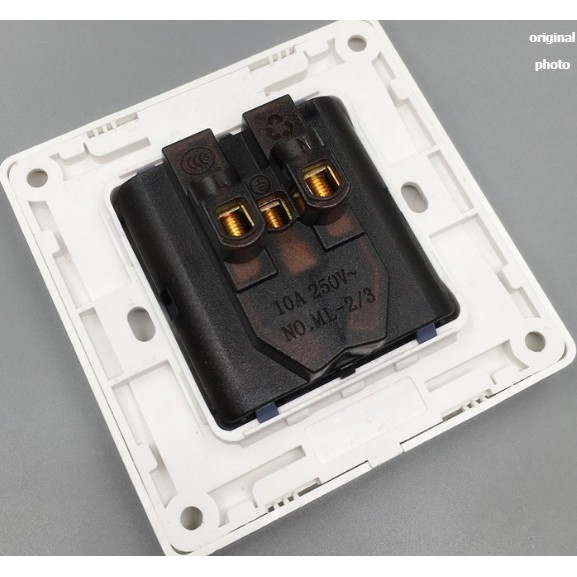 Mặt ổ cắm 5 lổ 10A 250V NO.ML-2/3