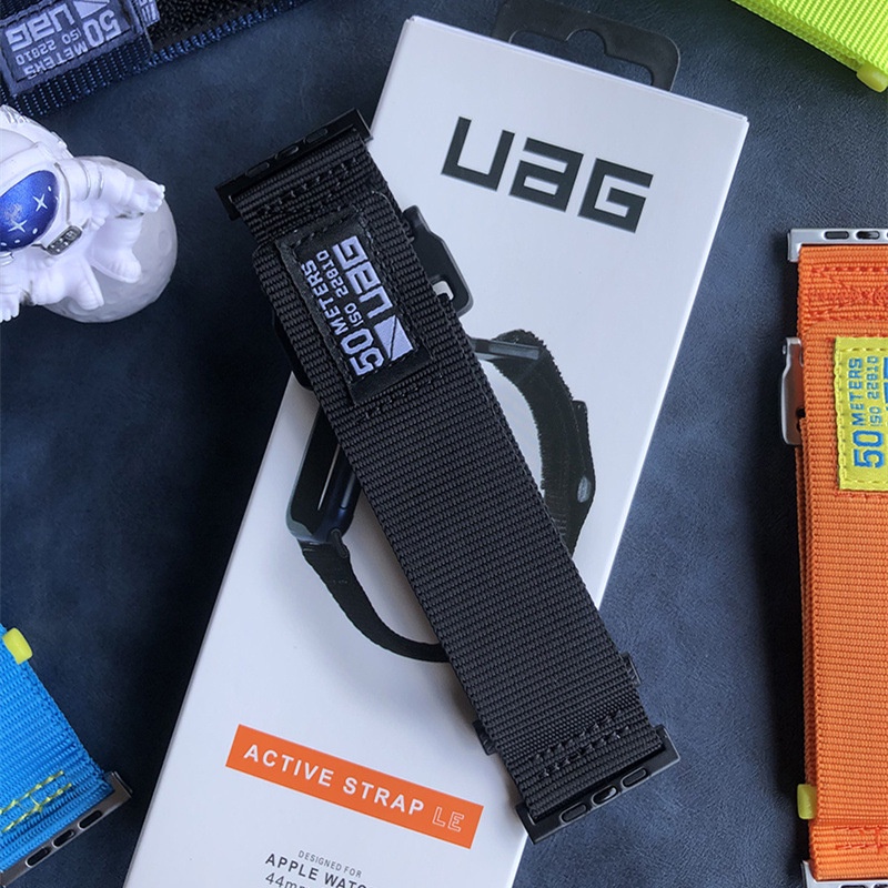 UAG Dây Đeo nylon Thể Thao Cho Đồng Hồ Thông Minh Apple watch Series7 6 5 4 3 2 1 SE 41mm 45mm