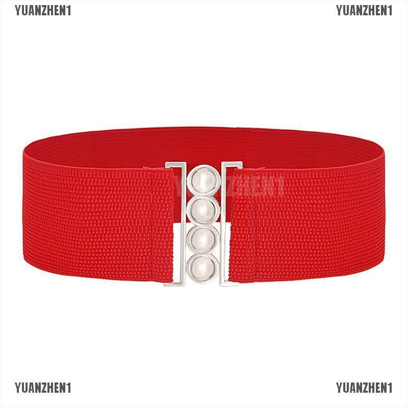 Thắt Lưng Bản Rộng Co Giãn Có Khóa YUANZHEN1 2019 Cho Nữ