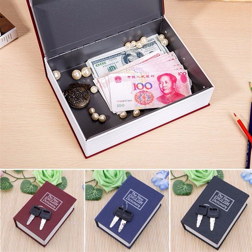 Két sắt hình quyển sách 92TIEN chống trộm thông minh khóa chắc chắn TL779