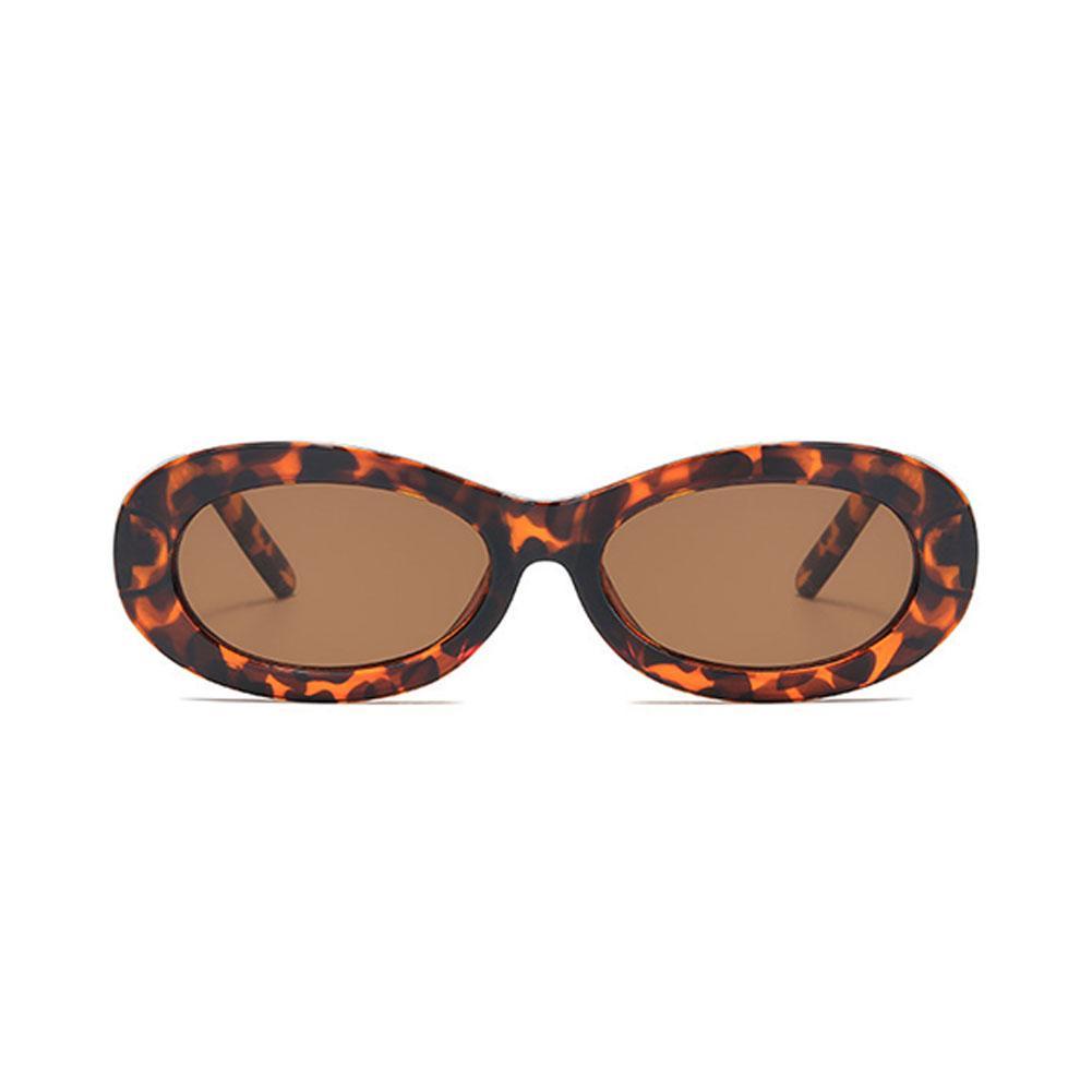 Kính Mát Gọng Oval Tròng Đen J6F5