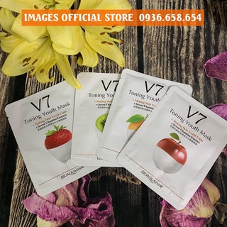 Mặt nạ, mặt nạ dưỡng da Bioaqua V7 toning youth mask CAM KẾT HÀNG CAO CẤP CHÍNH HÃNG mặt nạ nội địa trung
