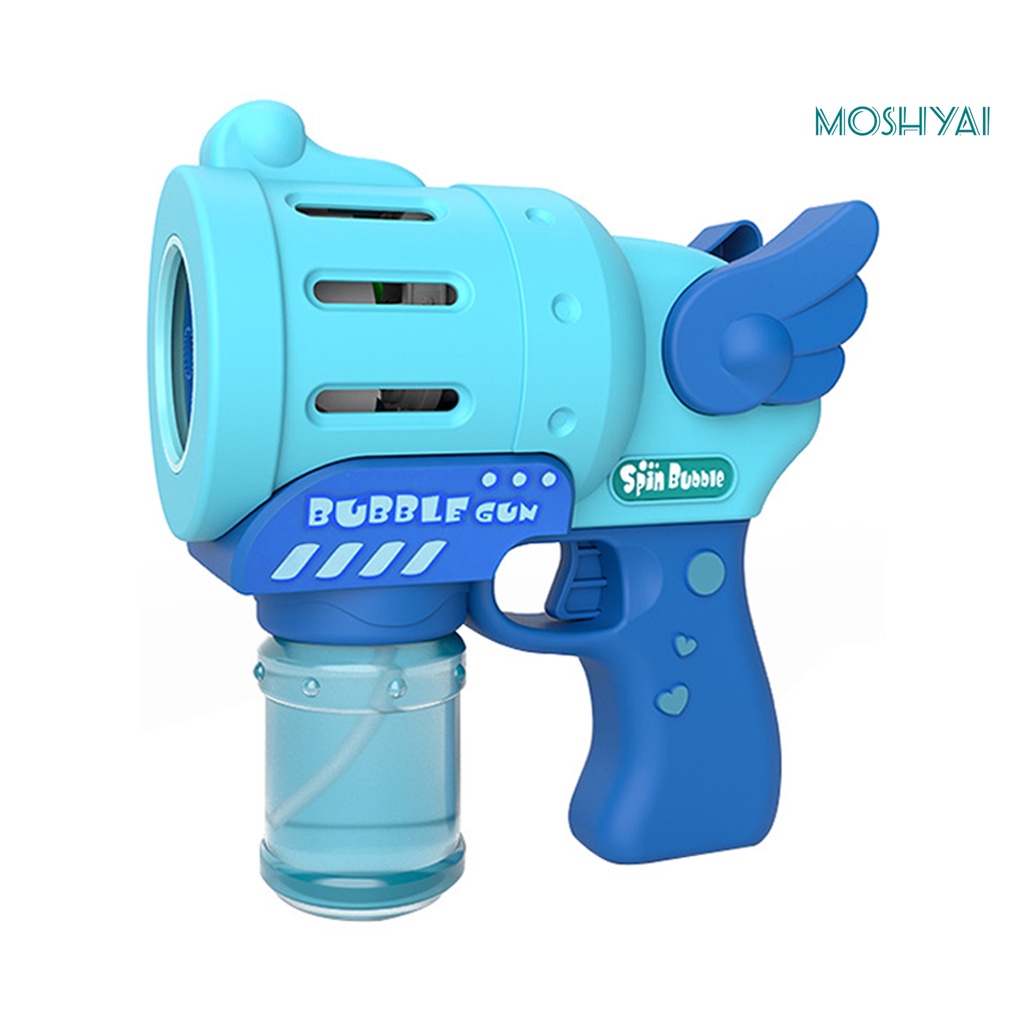 Máy Thổi Bong Bóng 10 Lỗ Bằng Nhựa Chống Rò Rỉ Có Đèn Nhiều Màu Sắc Tương Tác Giữa Cha Mẹ Và Bé