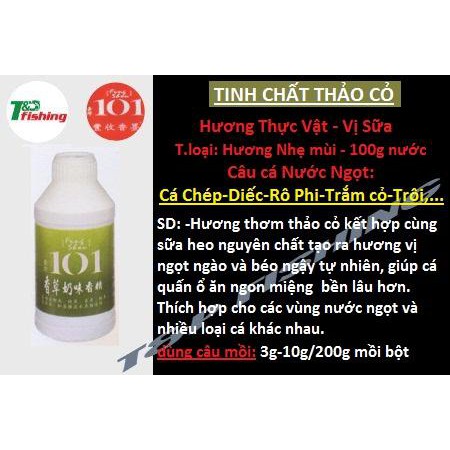 Hương liệu pha chế mồi câu 101 Đài Loan