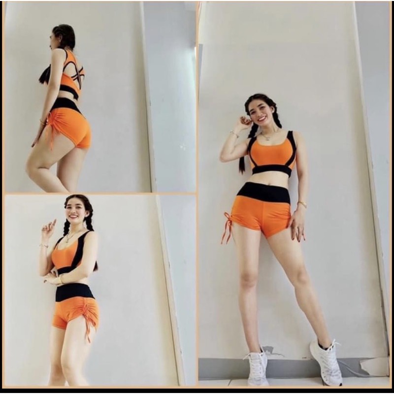 Đồ tập gym, aerobic nhảy sexydance nữ ( hình và video shop tự chụp)