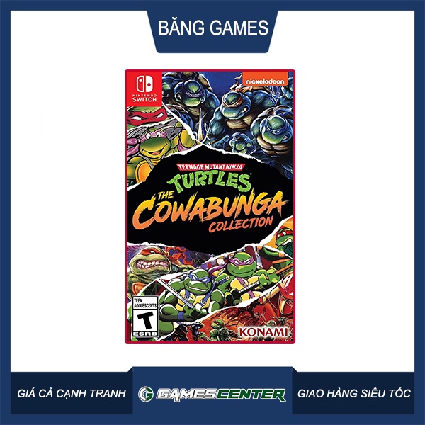 Băng game Nintendo Switch Teenage Mutant Ninja Turtles Cowabunga Collection