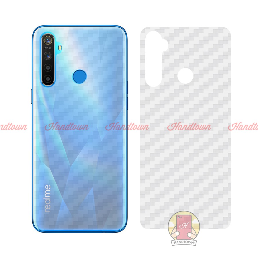 Miếng dán lưng cacbon Realme 5i / Realme 5s