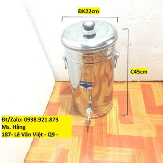 BÌNH LỌC NƯỚC  INOX CAO CẤP cở nhỏ - BL20LA -