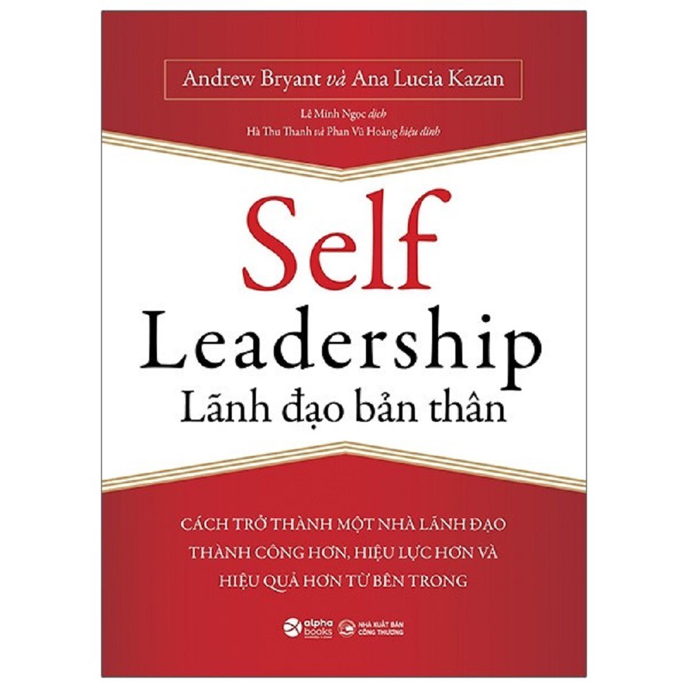 Sách Alpha Books - Lãnh Đạo Bản Thân - Self Leadership