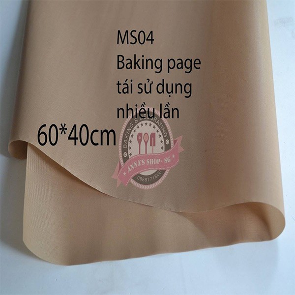 VẢI LÓT NƯỚNG BÁNH MS04