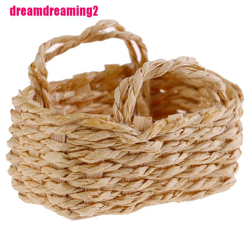 Giỏ Đựng Rau Củ Quả Trang Trí Nhà Búp Bê Tỉ Lệ 1: 1