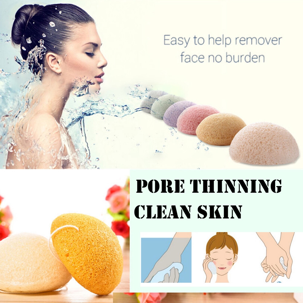 [Hàng mới về] Miếng mút mềm làm từ khoai nưa tự nhiên chuyên dụng cho tẩy tế bào chết | BigBuy360 - bigbuy360.vn