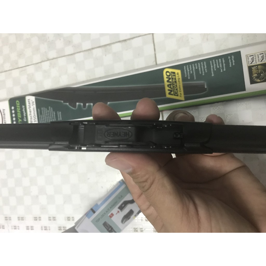 Gạt mưa Xương mềm lõi thép HEYNER Hybrid Nano Graphit
