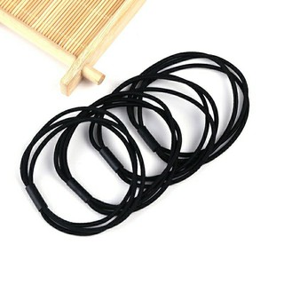 Sét 2 dây cột tóc giản handmade giản đơn 3 vòng