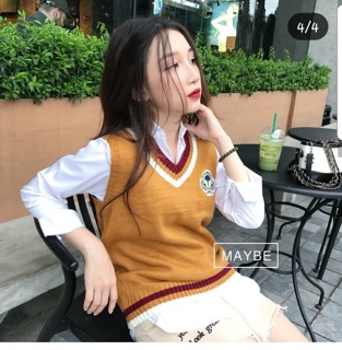 Áo Gile len