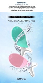 MÁY RỬA MẶT CON CÁ #WELLDERMA HÀN QUỐC