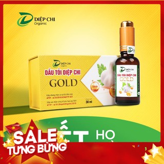 Dầu tỏi Diệp Chi Gold - Bé ho, cảm cúm, tăng đề kháng hàng ngày
