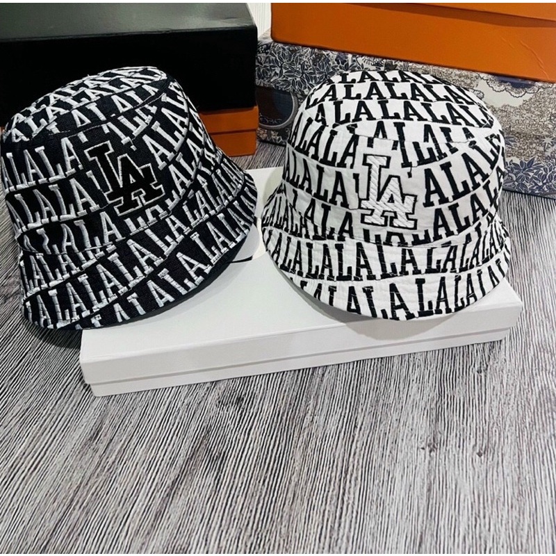 Nón Bucket LA thêu 2 mặt dành cho nam nữ thơi trang