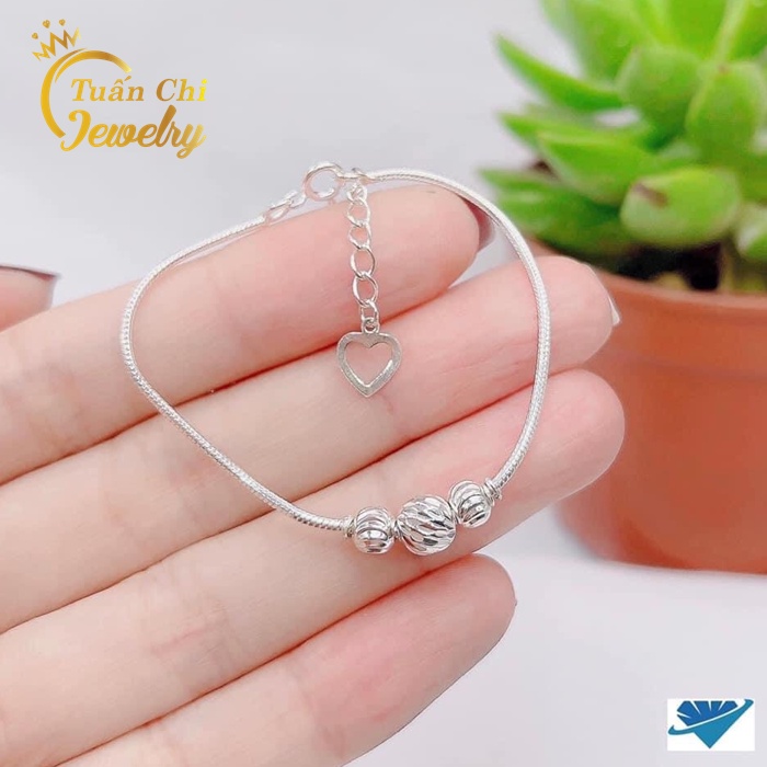 ⚡MẪU MỚI⚡Lắc Tay Nữ, Set Vòng Tay Bạc Dành Cho Mẹ Và Bé, Kiểu Dáng Dễ Thương, Đủ Cỡ Theo Độ Tuổi