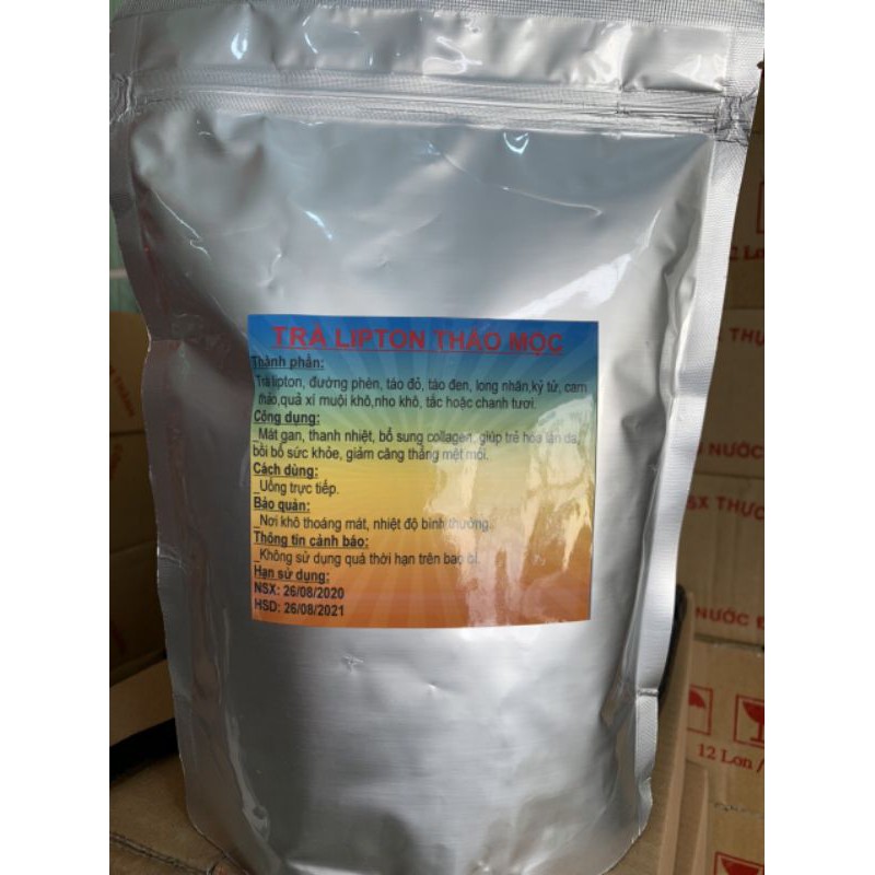 trà lipton thảo mộc