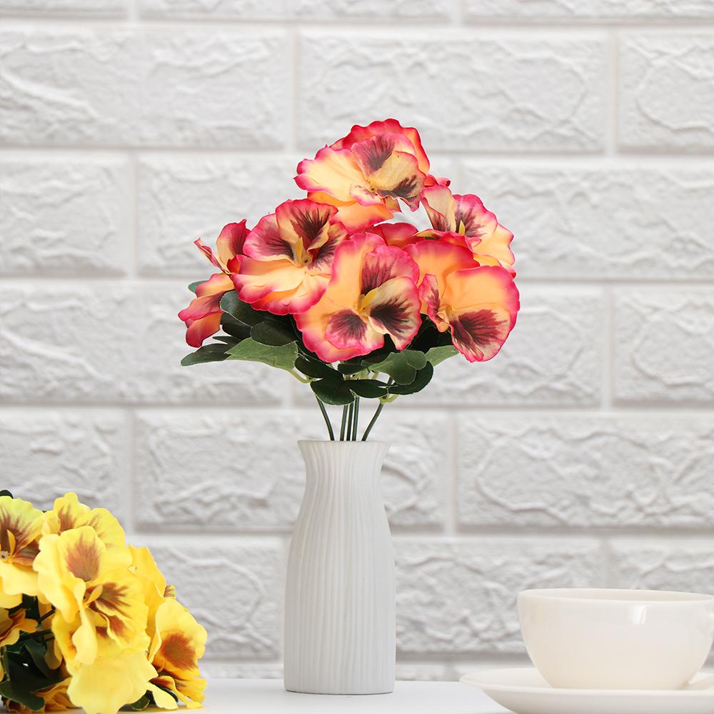 Bó 10 Đầu Cây Thông Giả Bằng Lụa Dùng Trang Trí