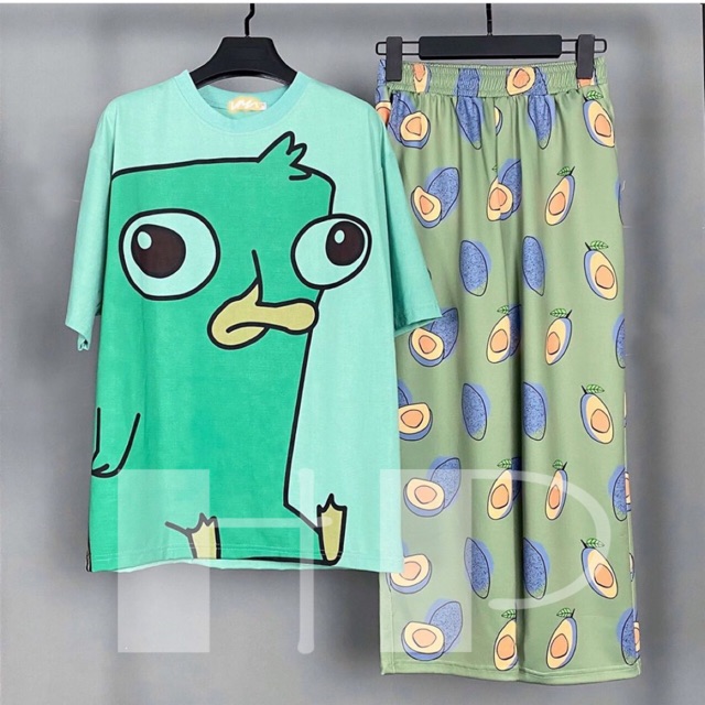 Áo thú xanh mắt to mỏ vịt THZ649