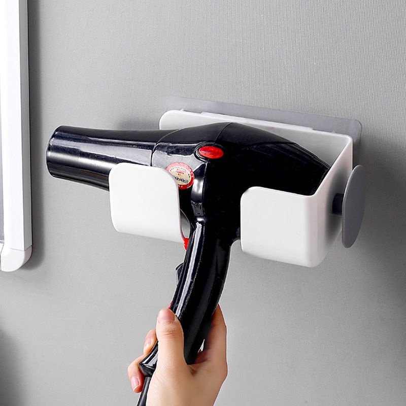 Giá Treo Máy Sấy Tóc Giá Treo Máy Sấy tóc không cần đục lỗ cho nhà vệ sinh Giá Treo Máy Sấy Tóc Phòn