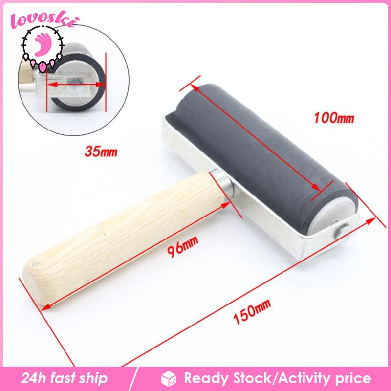 [Lovoski] Dụng Cụ Con Lăn Sơn Cao Su In Ấn Mực