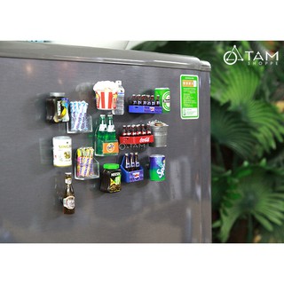 Mô hình nam châm hít tủ lạnh siêu dễ thương