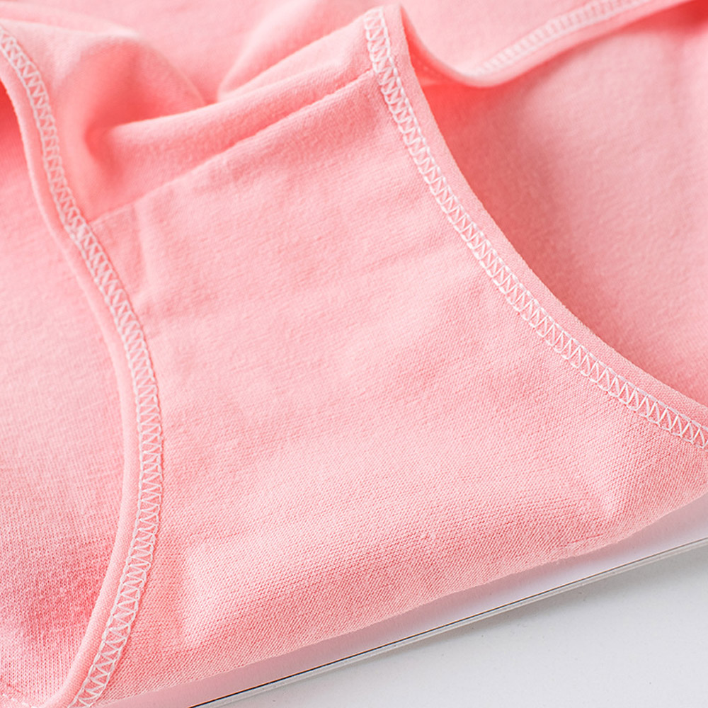 Quần Lót Cotton Màu Trơn Size L-Xxl Cho Nữ