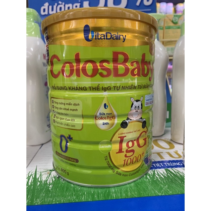 Sữa Bột ColosBaby Gold 0+,1+ và 2+ (800gram)