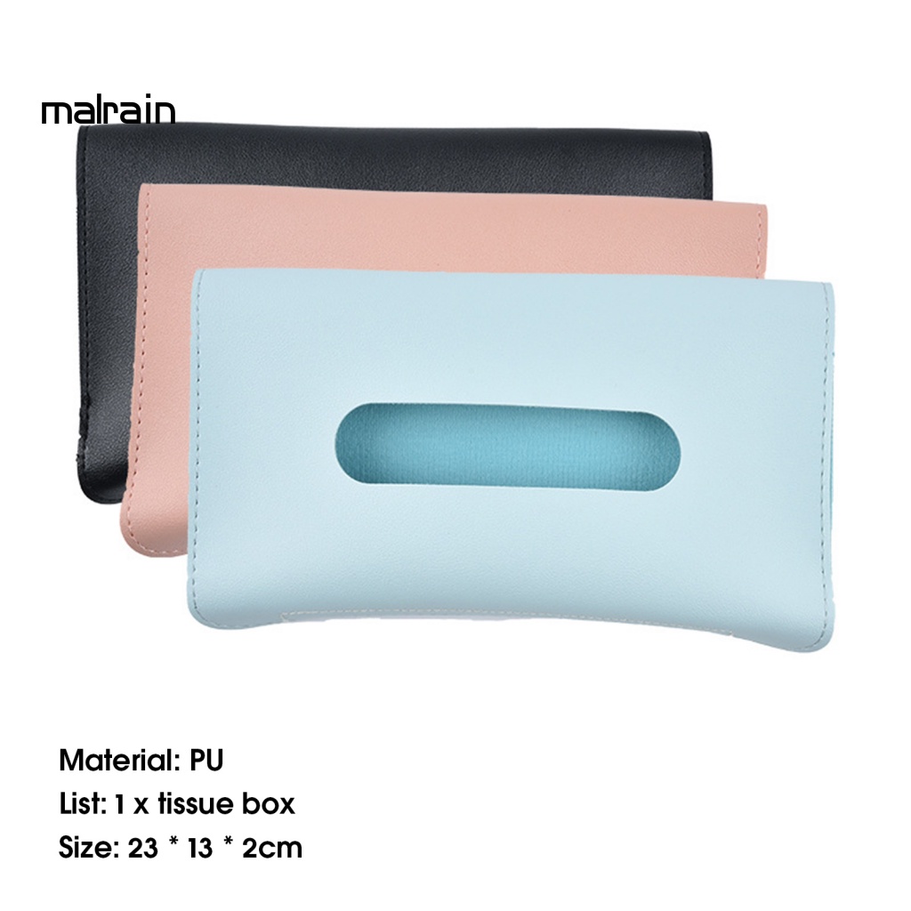 Hộp Đựng Khăn Giấy Sức Chứa Lớn Siêu Bền Tiện Dụng Cho Xe Hơi