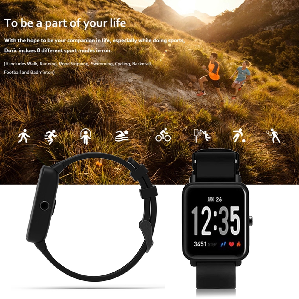 Fitness Smart Watch Sport Activity Tracker With BP Heart Rate Sleep Monitor