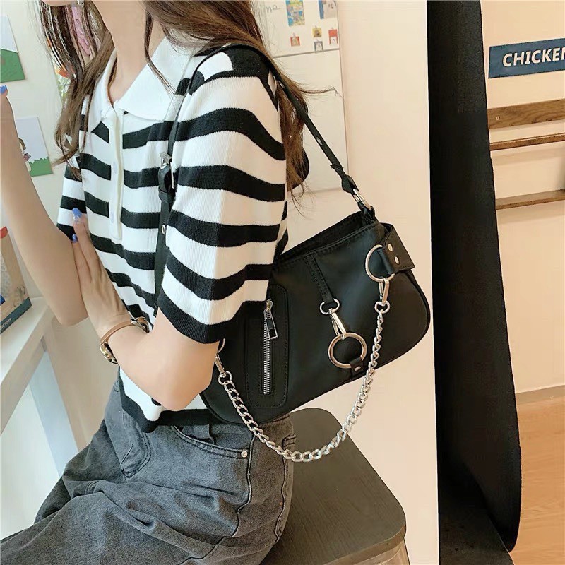 Túi xách thiết kế đeo chéo hot trend Hàn Quốc Rene - Jean