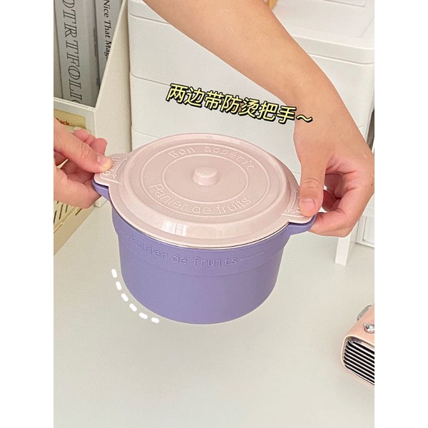 Bát Úp Mì Ninox 304 Không Gỉ Tông Màu Pastel