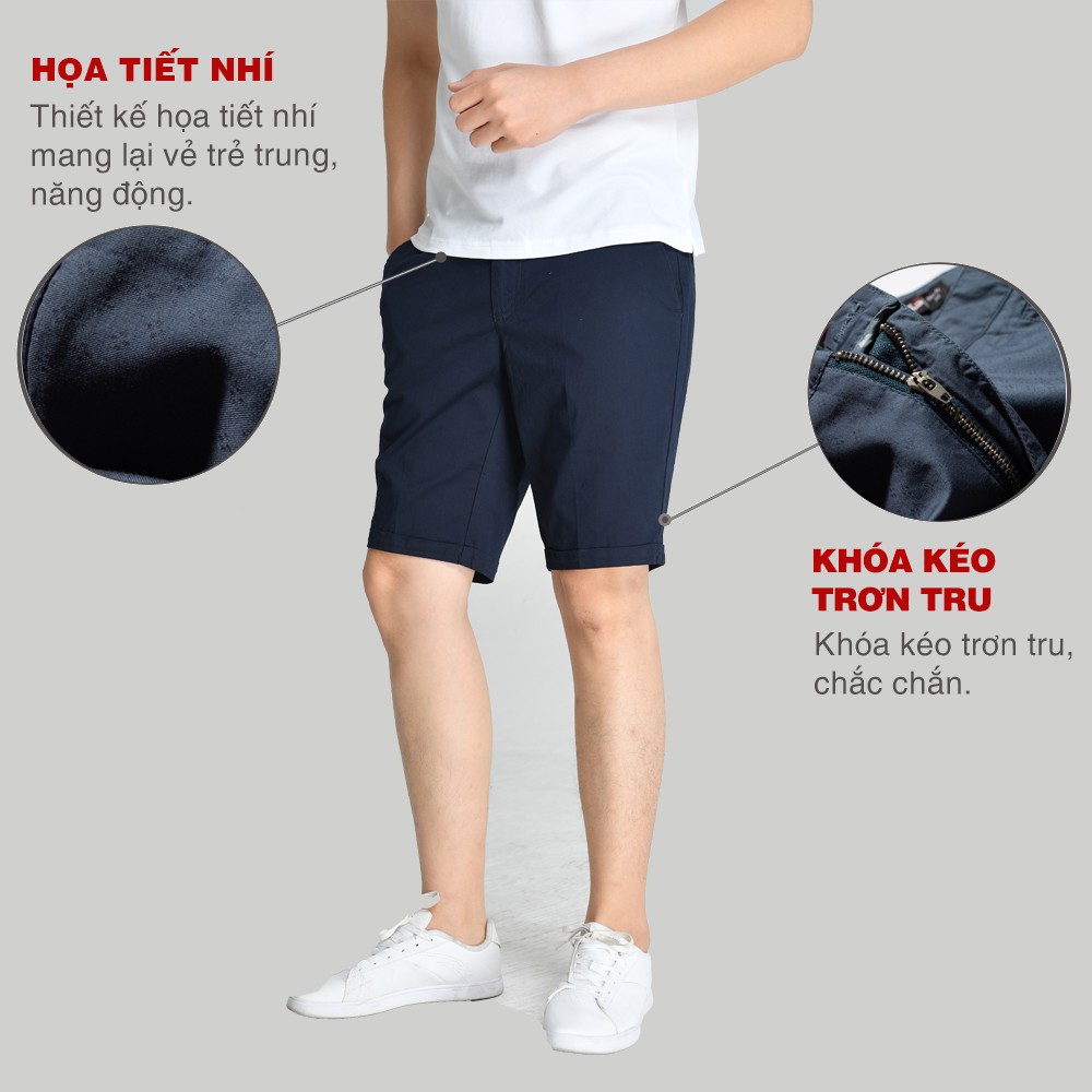Quần Short Nam 5S (6 màu), Chất Kaki Cotton Co Giãn, Thấm Hút Tốt, Hạn Chế Nhăn (QSK21002-01) | BigBuy360 - bigbuy360.vn