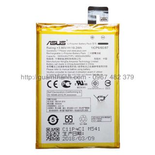 Pin asus zenfone max ZC550KL , Z010D dung lượng 5000mAh bảo hành 6 tháng