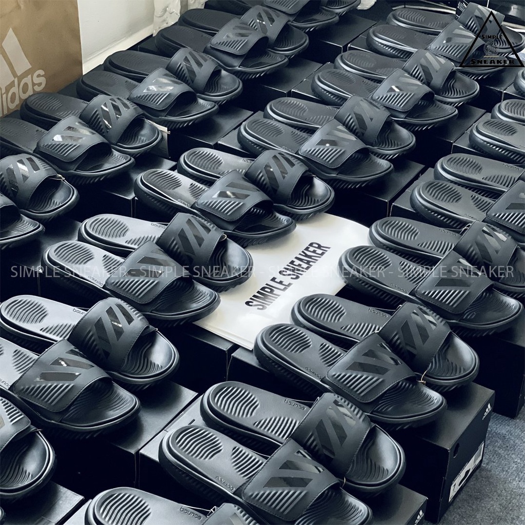 Dép Adidas Alphabounce Chính Hãng 💙SIMPLE SNEAKER💙 Adidas Alphabounce Slide Dép Quai Ngang Nam Nữ Chuẩn Auth Full Box