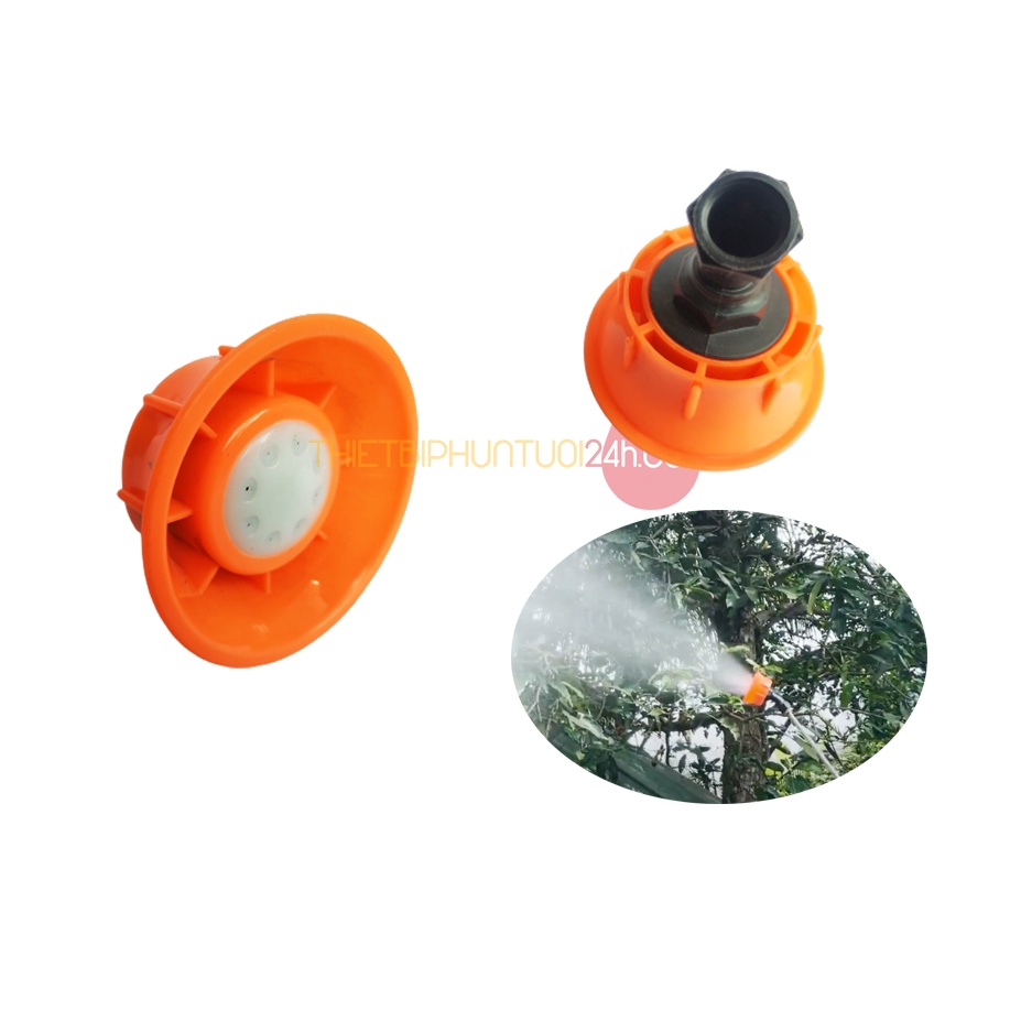 Béc phun sương bình xịt điện ren 13mm bình phun xịt tưới lan tưới cây sương mịn không hao nước - MHL