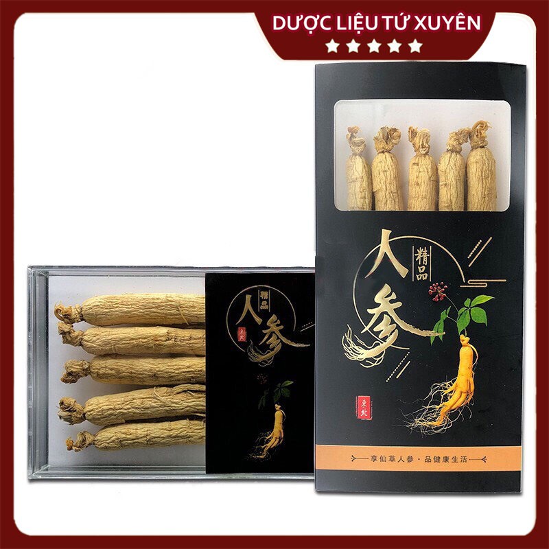 Nhân Sâm Cát Lâm  Size To, Đẹp, Thơm Hộp to 60g