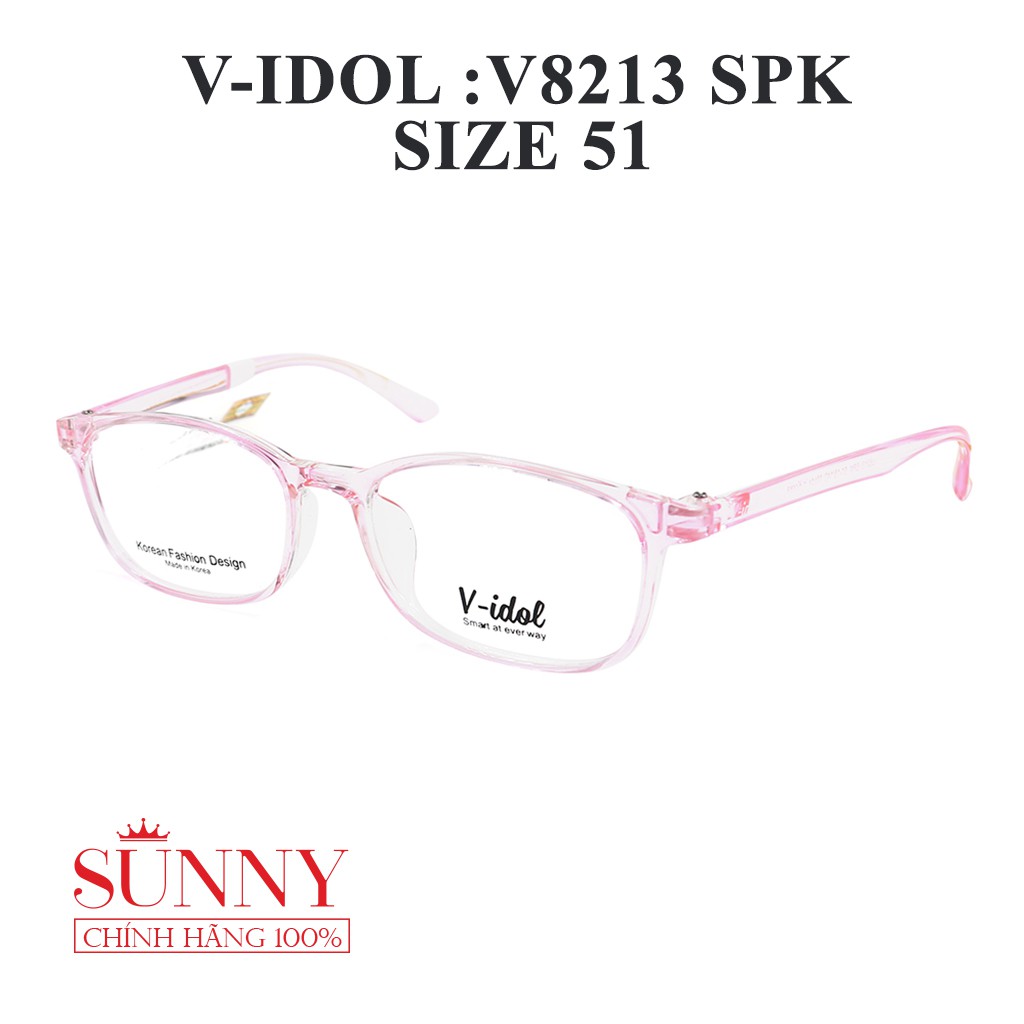 Gọng kính chính hãng V-idol V8213 màu sắc thời trang, thiết kế dễ đeo bảo vệ mắt