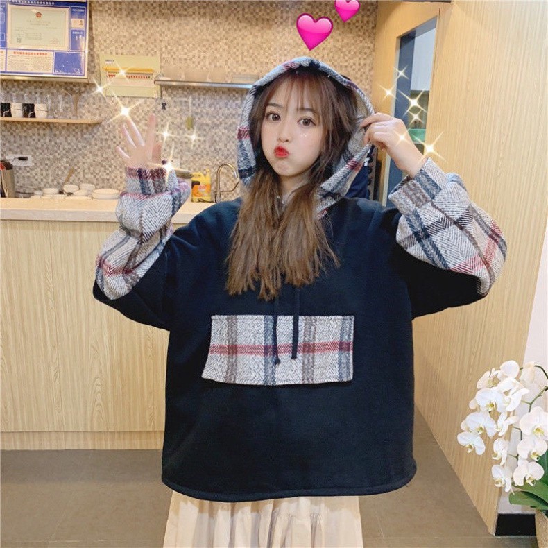 Áo khoác hoodie nam nữ có mũ, Áo nỉ bông unisex mặc cặp đôi dáng rộng nhiều màu chất dày dặn HD51 | BigBuy360 - bigbuy360.vn