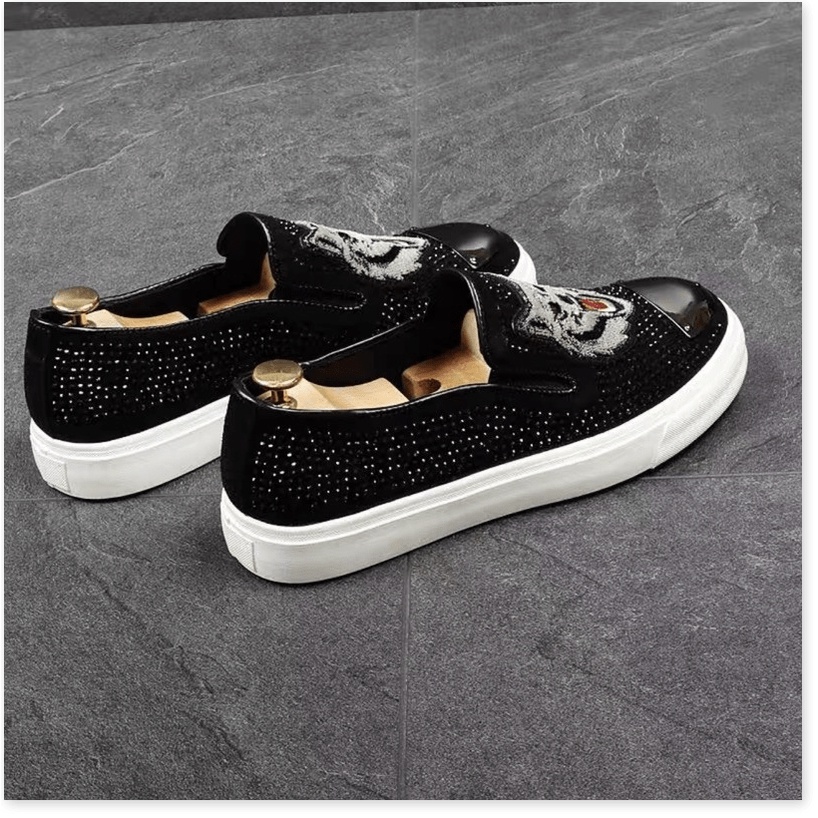 🌸 TOP SHOES ★ Giầy lười sói đính đá  cho nam ★ GIÁ GỐC | BigBuy360 - bigbuy360.vn